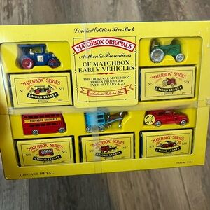 1993 Matchbox Originals Early Vehicles Set - Multicolor
